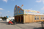 Bodo's Cafézelt - Wiesnaufbau 2018 am 44. AUfbautag 28.08.2018 (©Foto: Martin Schmitz)